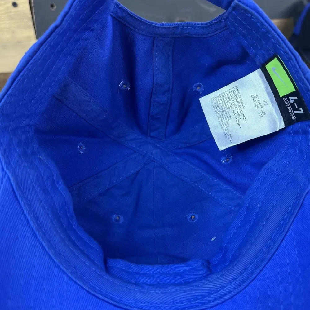 Nike Jordans Youth Blue Size 4-7 Adjustable Hat Strapback Baseball Cap